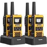 4x Walkie-Talkie Set G1pro IP67 Waterdicht 5km Geel