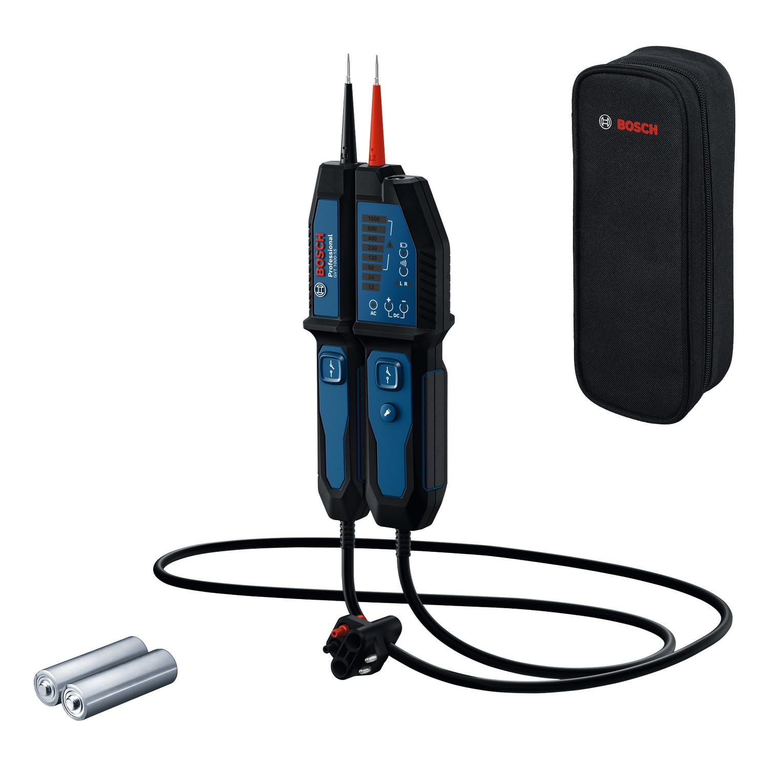 Bosch Spanningstester 12-1000V AC/DC | LED-display | 34% Korting