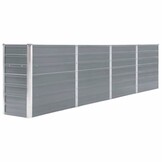 Verhoogde Plantenbak 320cm Staal Grijs - 59% Korting