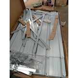 Verhoogde Plantenbak 320cm Staal Grijs - 59% Korting