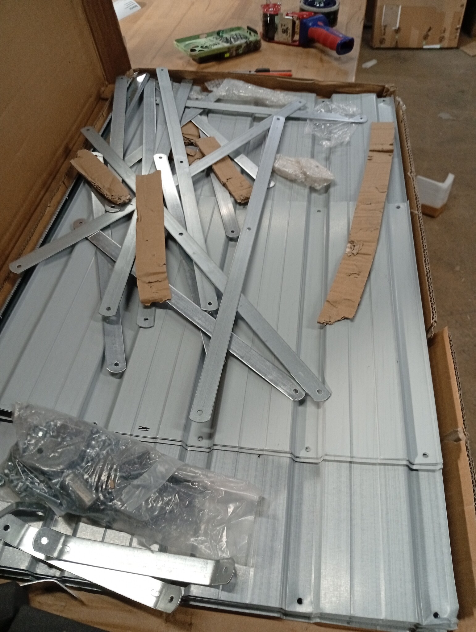 Verhoogde Plantenbak 320cm Staal Grijs - 59% Korting