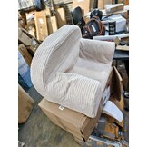 Kinderfauteuil LINCOLN Beige Corduroy 60x40x45 cm - 53% Korting