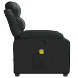 Verstelbare Massagestoel met Kunstleer & 35% Korting