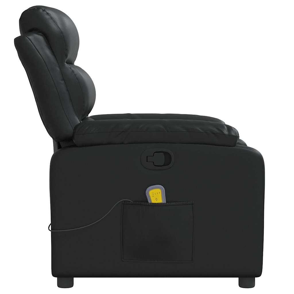 Verstelbare Massagestoel met Kunstleer & 35% Korting