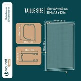 VOUNOT Rolhor voor Ramen - 100x160 cm Wit - 50% Korting