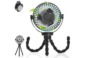 Simpeak Campingventilator Zwart - 33% Korting!