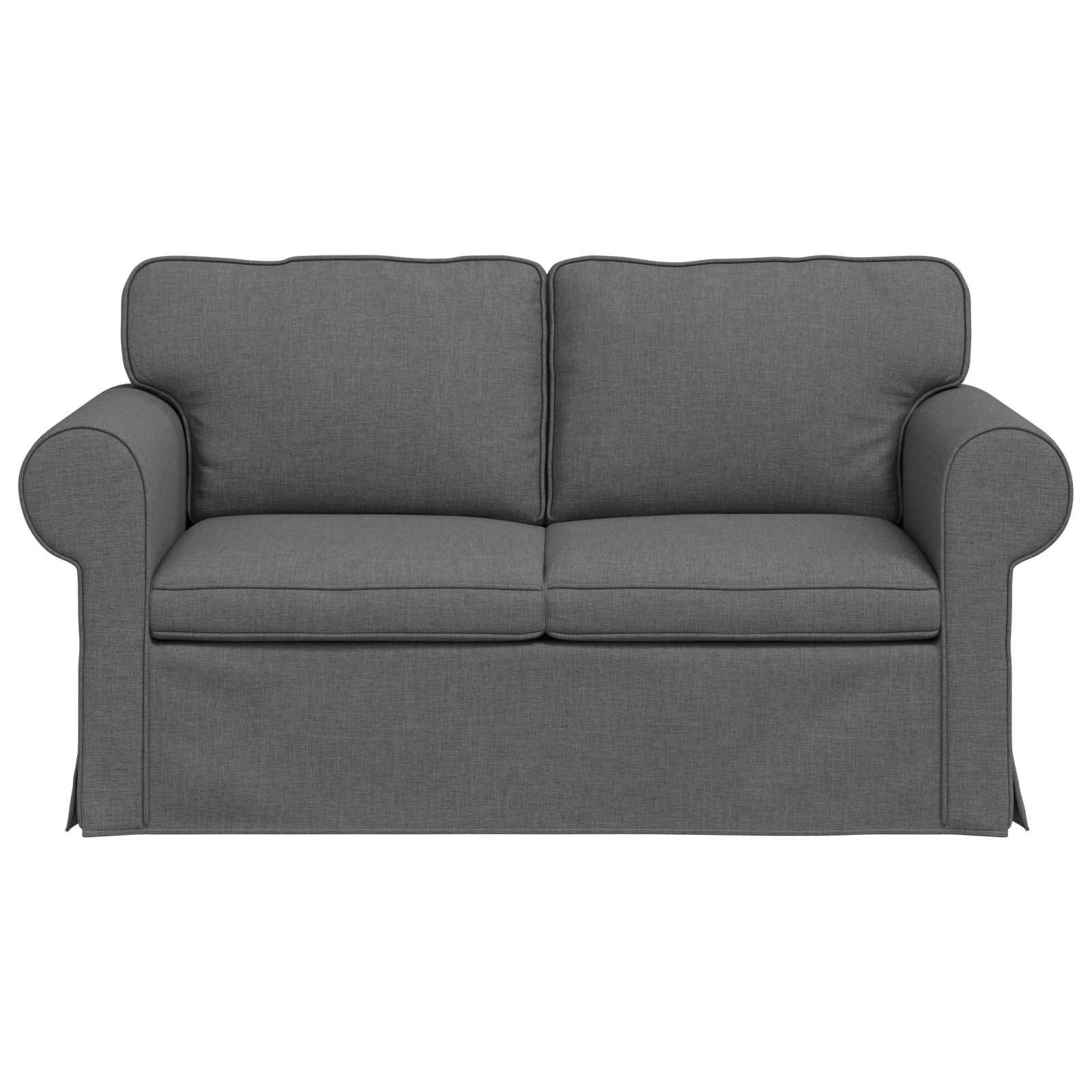 VidaXL Bank Donkergrijs Stof - 35% Korting
