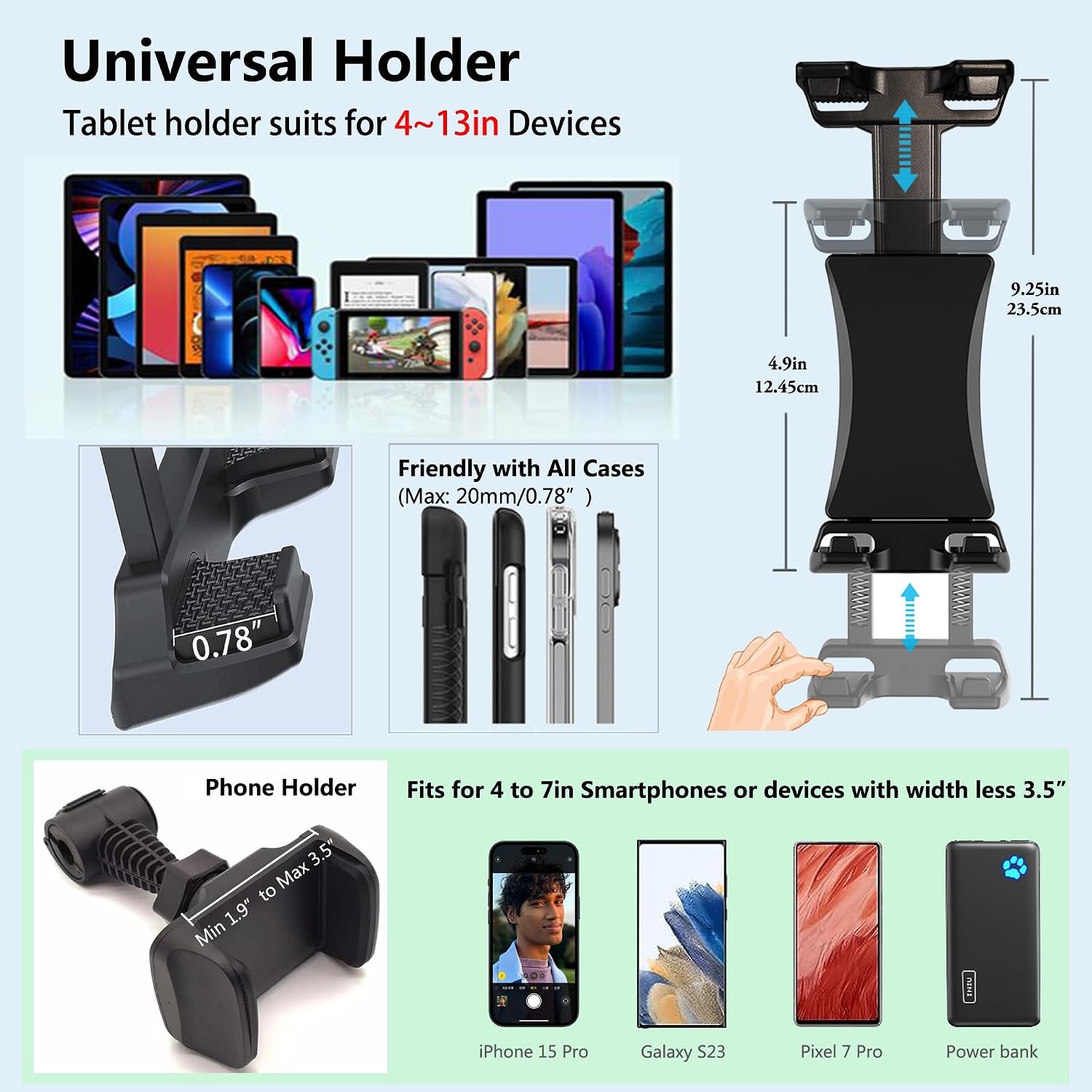 73" Zwanenhals Tablet & Telefoon Statief (34% Korting)