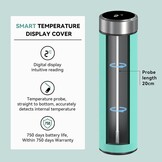 DISONCARE Insuline Koeltas met Temperatuurdisplay - Compacte Medicijnkoeler - Cyaan