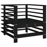 VidaXL Tuinstoelen met Kussens, Massief Grenenhout Zwart - 54% Korting!