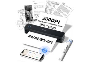 Draagbare Thermische Printer MT610pro A4 - 300 DPI | Bluetooth | 34% Korting