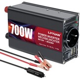 Omvormer Auto 12V naar 230V - 700W met USB & Stopcontact - 33% Korting!