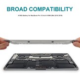 Laptop Accu MacBook Pro 15" A1990 (Mid 2018-2019) | 83.6Wh A1953 | 53% Korting