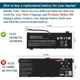 Laptop Batterij AP18E7M/E8M voor Acer Nitro 5/7 - 33% Korting