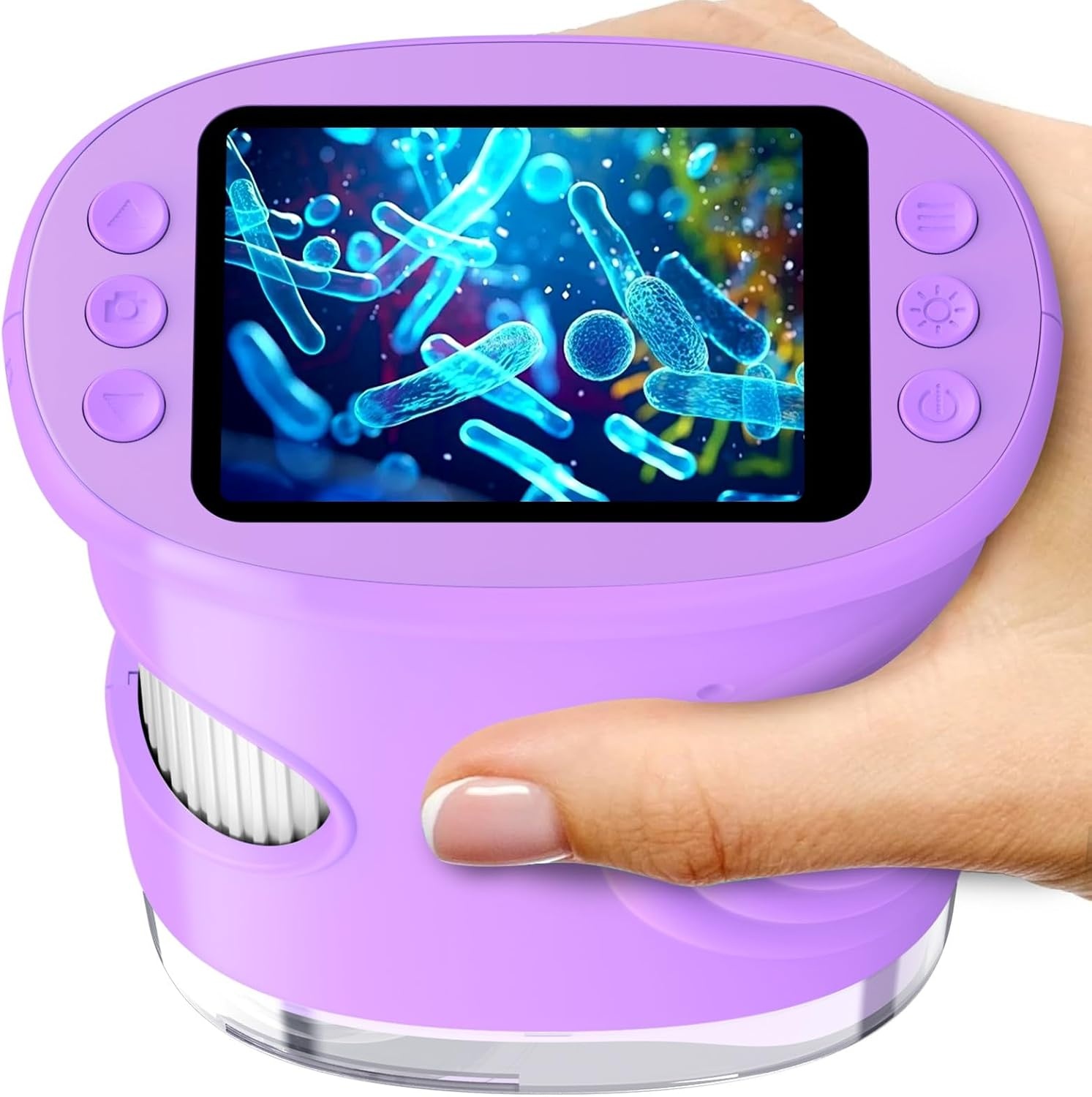 Digitale Kinder Microscoop Paars | 200x Vergroting | 1080P HD | 33% Korting