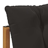 vidaXL 2x Buiten Sofa Massief Acaciahout Naturel - 34% Korting