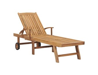 Teakhouten Ligbed met 4 standen - 35% Korting