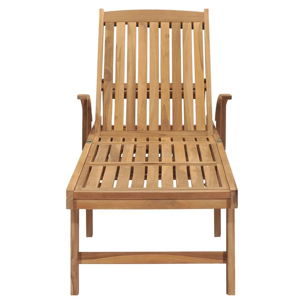 Teakhouten Ligbed met 4 standen - 35% Korting