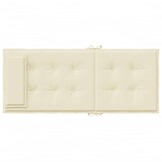 vidaXL Stoelkussens 6 st Hoge Rug Oxford Crème 34% Korting