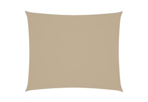 Rechthoekig Zonnescherm 4x6m Beige Oxford Stof - 46% Korting