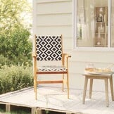 vidaXL Tuinstoelen (2 stuks) Massief Acaciahout - 34% Korting