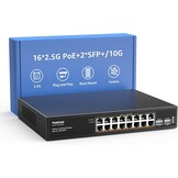 2.5G PoE Switch met 10G SFP poorten - 78W - Onbeheerd, 34% Korting