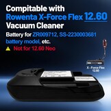 Accu 25.2V 3000mAh Li-Ion voor Rowenta X-Force Flex 12.60 (34% korting)