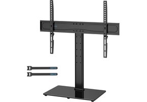BONTEC Universele TV Standaard 32-65" In hoogte verstelbaar - Zwart met 28% Korting