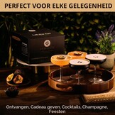 Elegante Cocktailglazen Set van 4 - Handgemaakt Kristal (34% Korting)