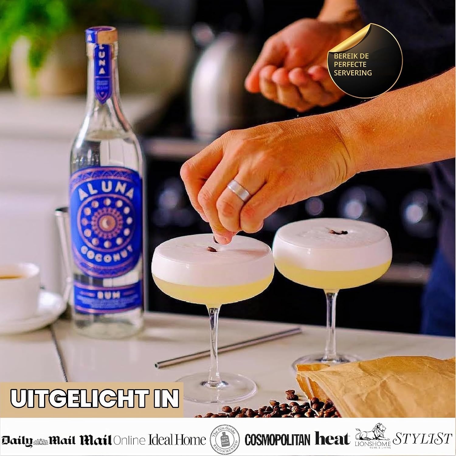 Elegante Cocktailglazen Set van 4 - Handgemaakt Kristal (34% Korting)