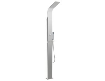VidaXL Gebogen Buitendouche RVS - 35% Korting