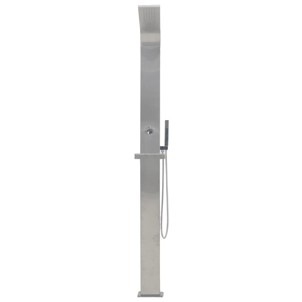 VidaXL Gebogen Buitendouche RVS - 35% Korting