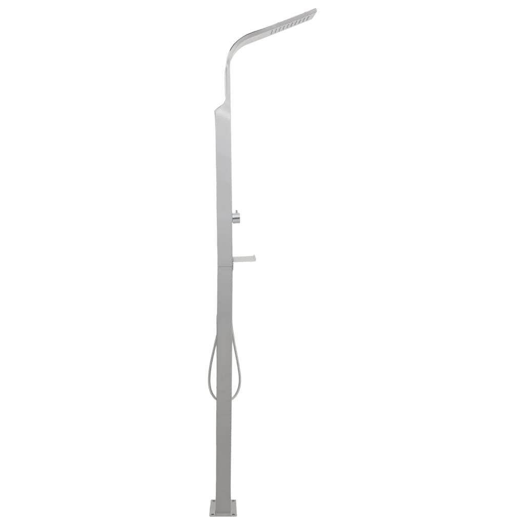 VidaXL Gebogen Buitendouche RVS - 35% Korting