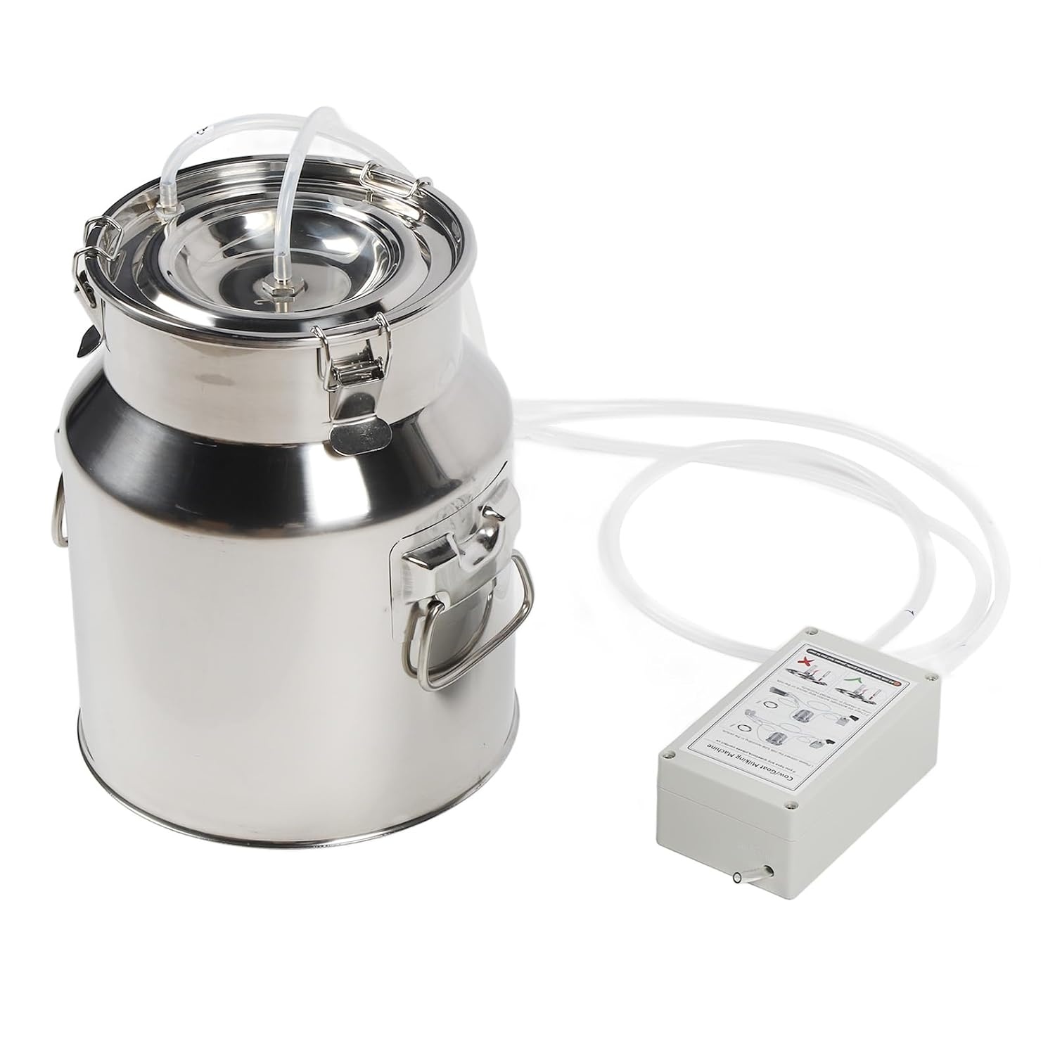 14L Elektrische Melkmachine voor Koeien/Geiten - 35% Korting