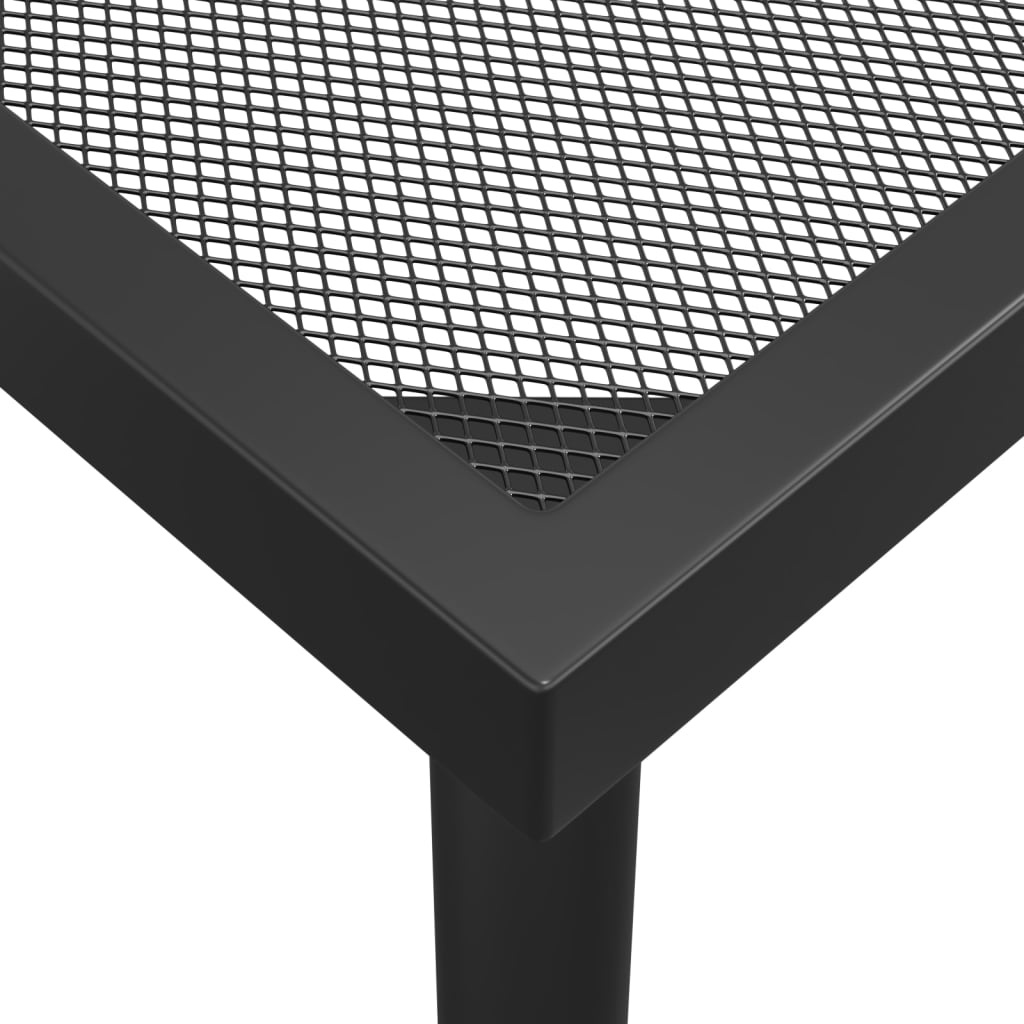 vidaXL Tuintafel Staalgaas 110x80x72 cm Antraciet - 34% Korting!