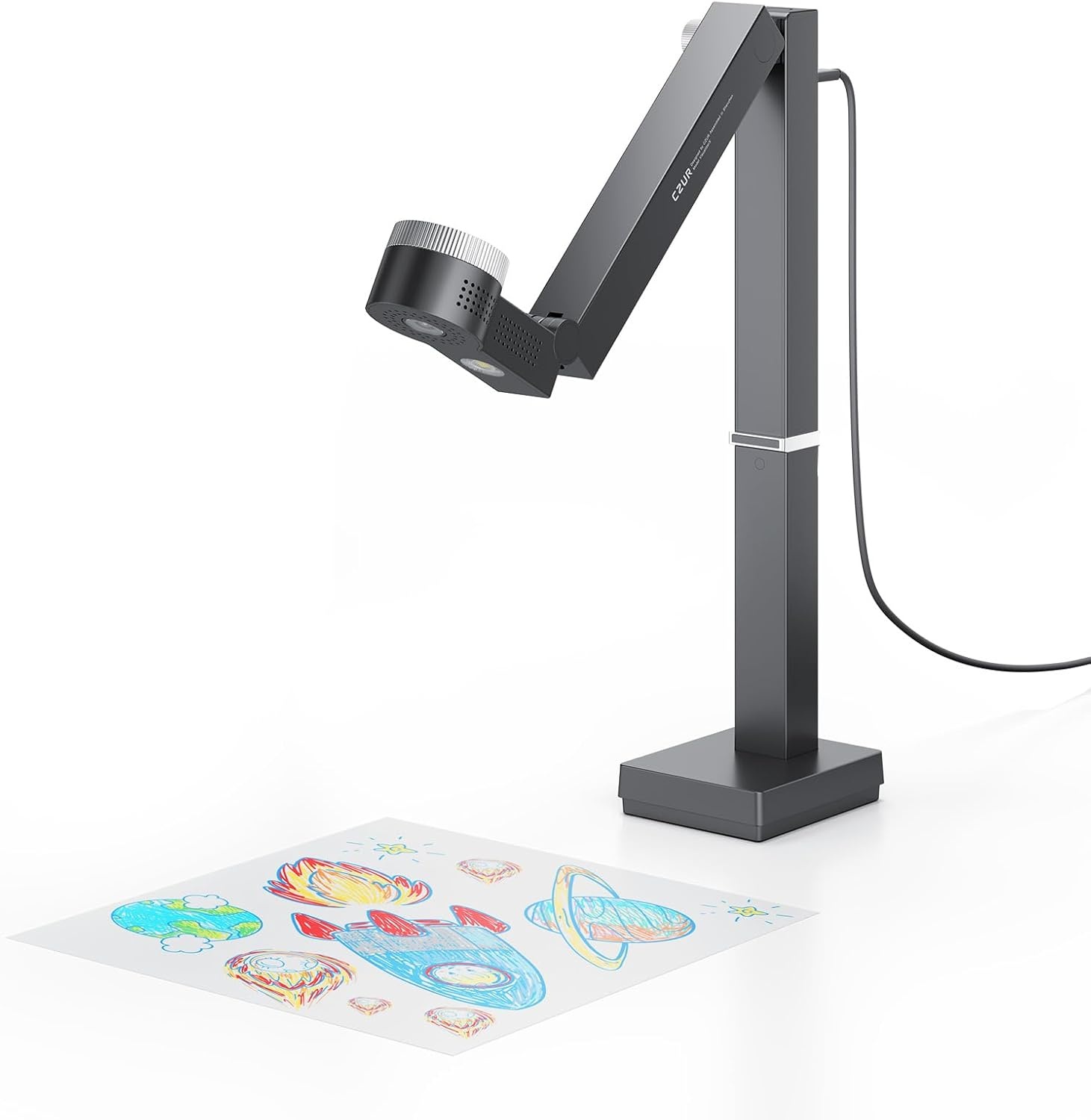 CZUR Fancy S Pro 4K Documentcamera Zwart - 34% Korting