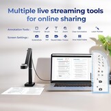 CZUR Fancy S Pro 4K Documentcamera Zwart - 34% Korting