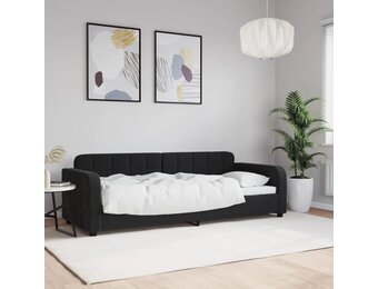 vidaXL Slaapbank 80x200 cm fluweel zwart