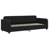 vidaXL Slaapbank 80x200 cm fluweel zwart