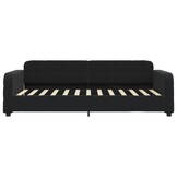 vidaXL Slaapbank 80x200 cm fluweel zwart
