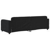 vidaXL Slaapbank 80x200 cm fluweel zwart