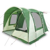 vidaXL Autotent 4-persoons waterdicht groen