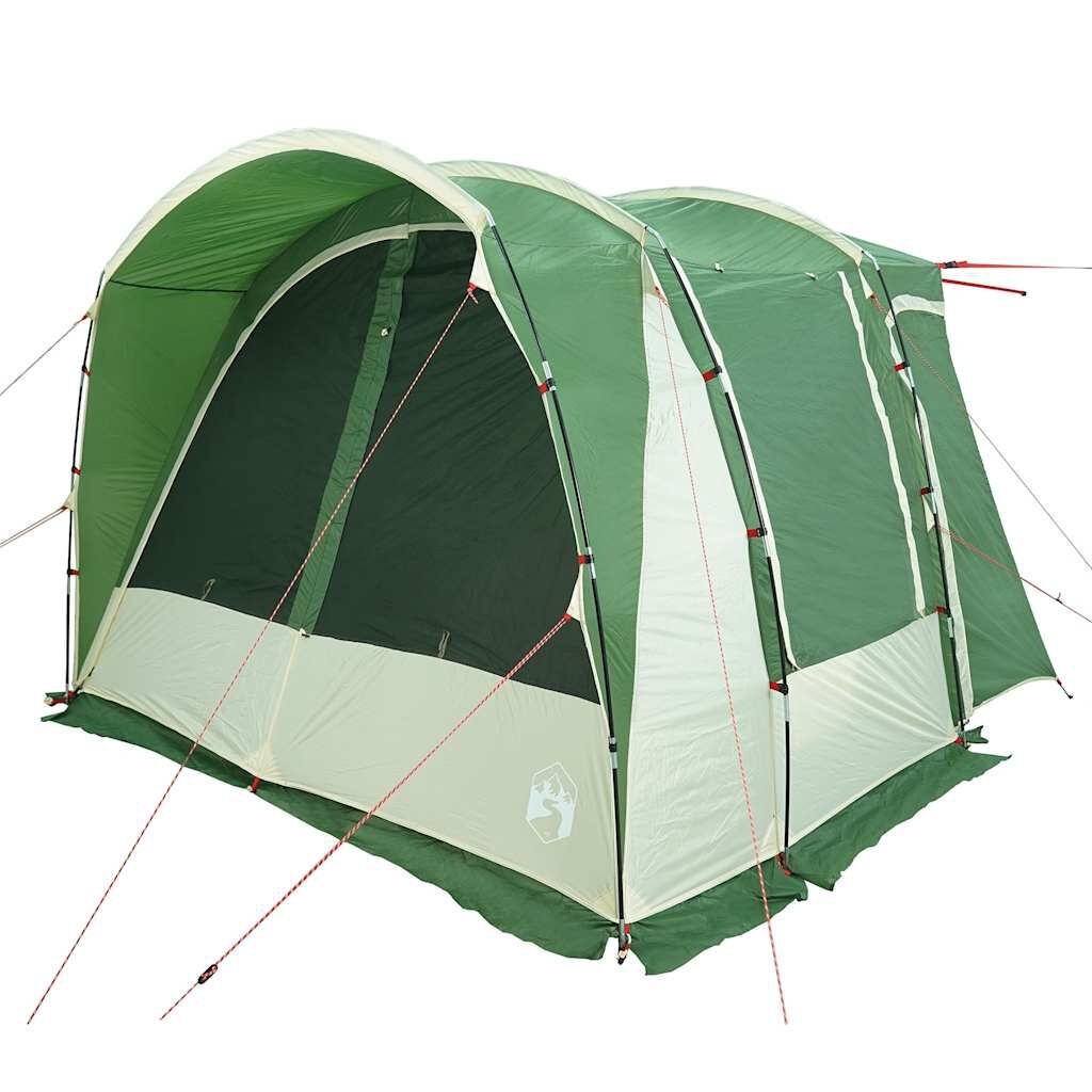 vidaXL Autotent 4-persoons waterdicht groen