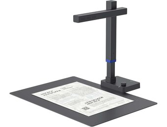 CZUR Shine Ultra Book Scanner 13MP Draagbare documentenscanner, A4/A3-scanner, hogesnelheidsscannen voor thuis, bibliotheken, scholen en kantoren. CZUR-scanner ondersteunt Windows/macOS/Linux. - Maat 13 Megapixel