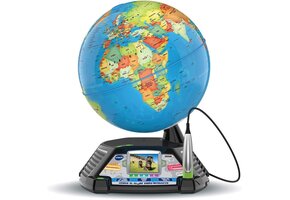 Interactieve Wereldbol VTech met Kleurenscherm & 600 Video's - 30% Korting!