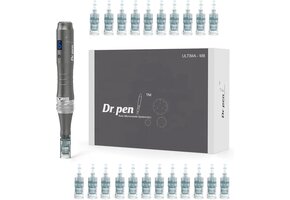 Microneedling Pen Ultima M8 Draadloos | 34% Korting | Incl. 22 Naalden