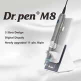 Dr.pen Microneedling, Professionele Ultima M8 Draadloze Micro Microneedling Pen met 12 Stks 16 Pin & 10 Stks 36 Pin Vervangende Cartridges Naalden, Magic Skin Care Kit voor Gezicht Neck Body