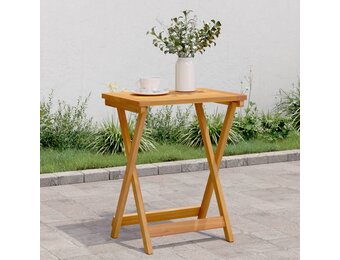 vidaXL Tuintafel inklapbaar 50x36x60 cm massief acaciahout