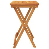 vidaXL Tuintafel inklapbaar 50x36x60 cm massief acaciahout