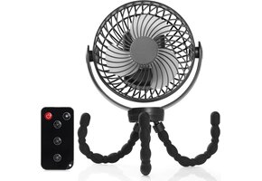 Veelzijdige USB Campingventilator met Afstandsbediening - 44% Korting